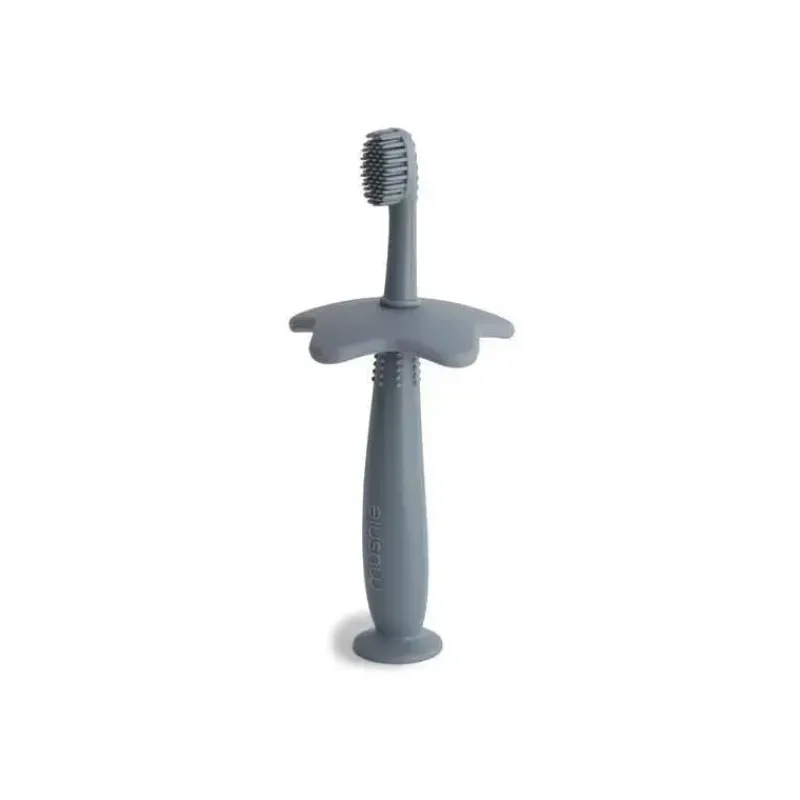 Mushie Oral & Nasal Care*Star Training Toothbrush - Tradewinds