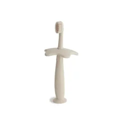 Mushie Oral & Nasal Care*Star Training Toothbrush - Shifting Sand