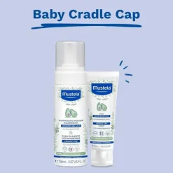 Mustela Bodywash & Soap*- Baby Foam Shampoo for Newborns, 5Oz
