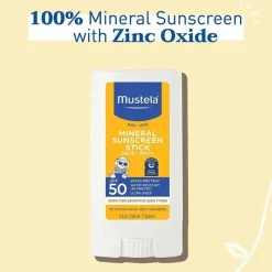 Mustela Cool Baby Products|Gifts Up To $25*- Baby Mineral Sunscreen Stick SPF 50 Broad Spectrum