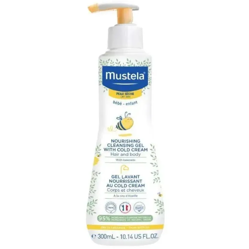 Mustela Bodywash & Soap*- Baby Nourishing Cleansing Gel 300ml