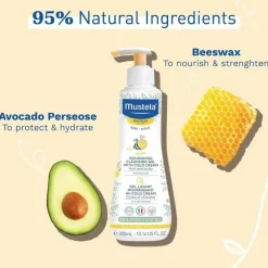 Mustela Bodywash & Soap*- Baby Nourishing Cleansing Gel 300ml