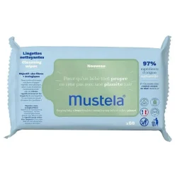 Mustela Wipes & Warmers*- 60Ct Baby Cleansing Wipes