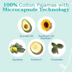 Mustela Cool Baby Products|Baby Onesies & Bodysuits*- Stelatopia Skin Soothing Pajamas, White