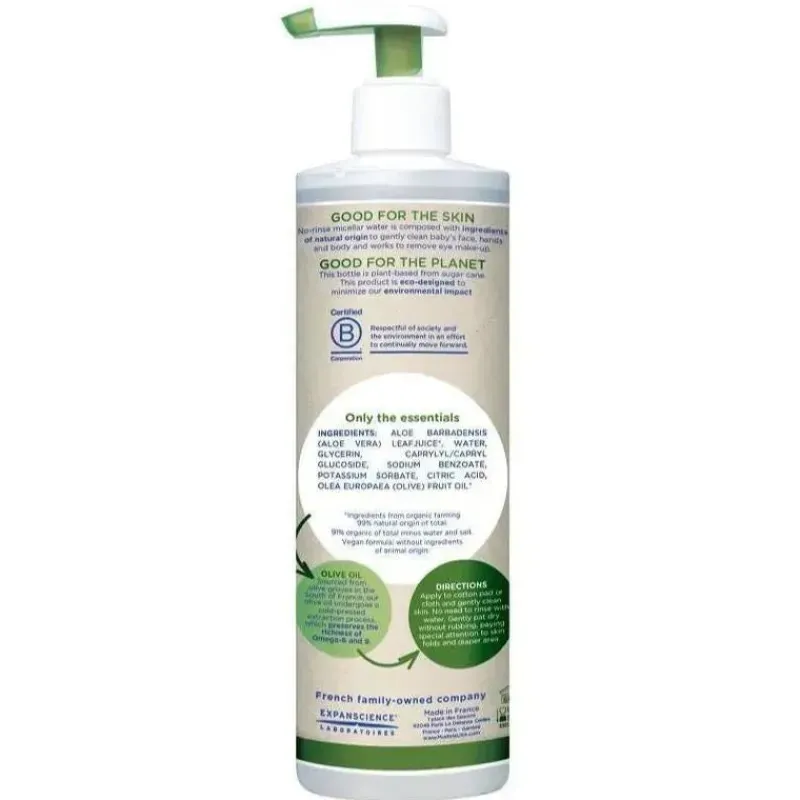 Mustela Organic|Lotions & Perfumes*Organic Micellar Water With Olive Oil And Aloe