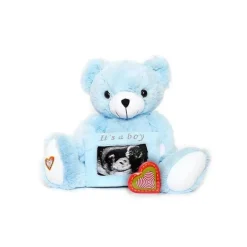 My Baby's Heartbeat Bear Plush & Stuffed Animals*My Baby's Heartbeat Bear Gender Reveal Bear Kit Blue