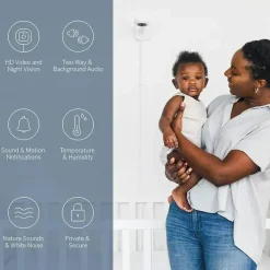 Nanit Cool Baby Products|Wi-Fi Monitors*- Pro Camera & Wall Mount