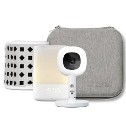 Nanit Wi-Fi Monitors*- Pro Camera Super Bundle (Light Grey Travel Case)