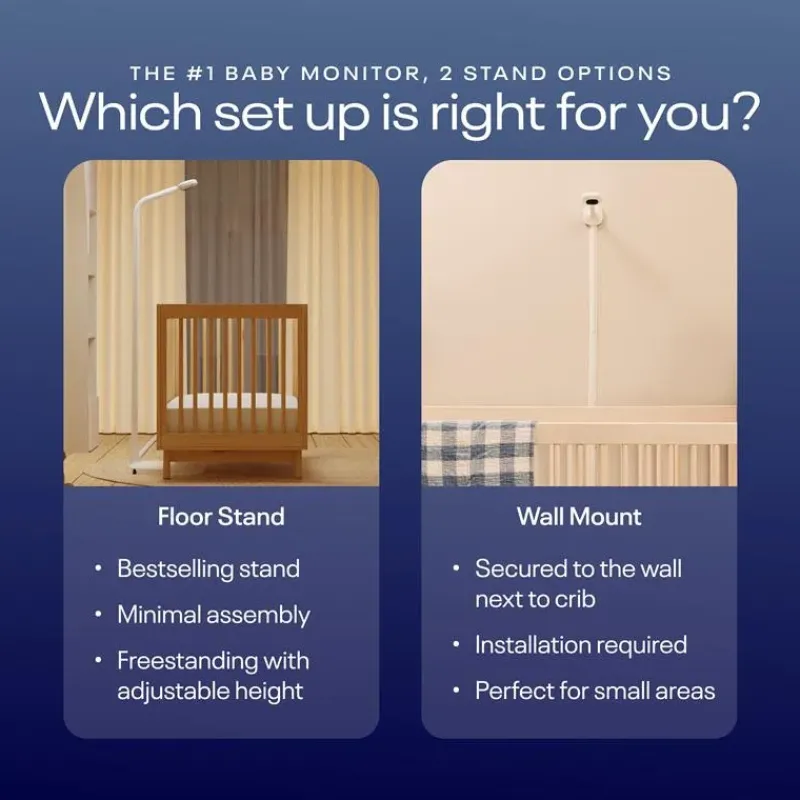 Nanit Video Monitors*- Pro Smart Baby Monitor & Floor Stand