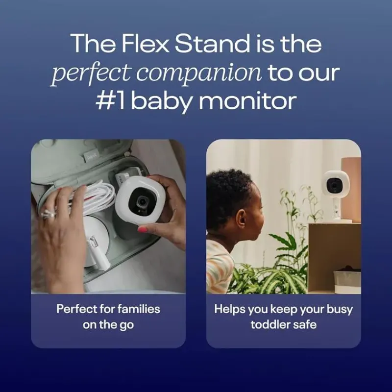 Nanit Cool Baby Products|Video Monitors*- Superior Sleep Set, Pro Camera with Wall Mount, Travel Stand and Baby Night Light