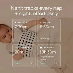 Nanit Cool Baby Products|Video Monitors*- Superior Sleep Set, Pro Camera with Wall Mount, Travel Stand and Baby Night Light