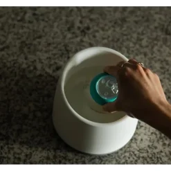 NanoBebe Cool Baby Products|Bottle Warmers*- Breastmilk Bottle Warming Bowl, Teal