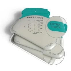 NanoBebe Food Storage*25 Breastmilk Storgage Bags & Organizer