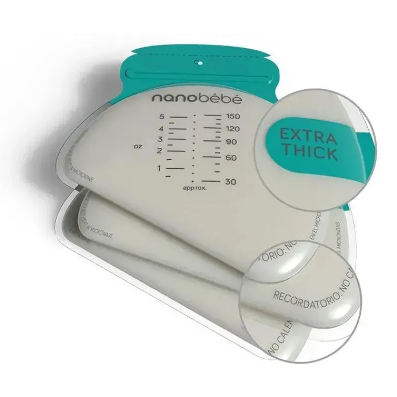 NanoBebe Food Storage*25 Breastmilk Storgage Bags & Organizer