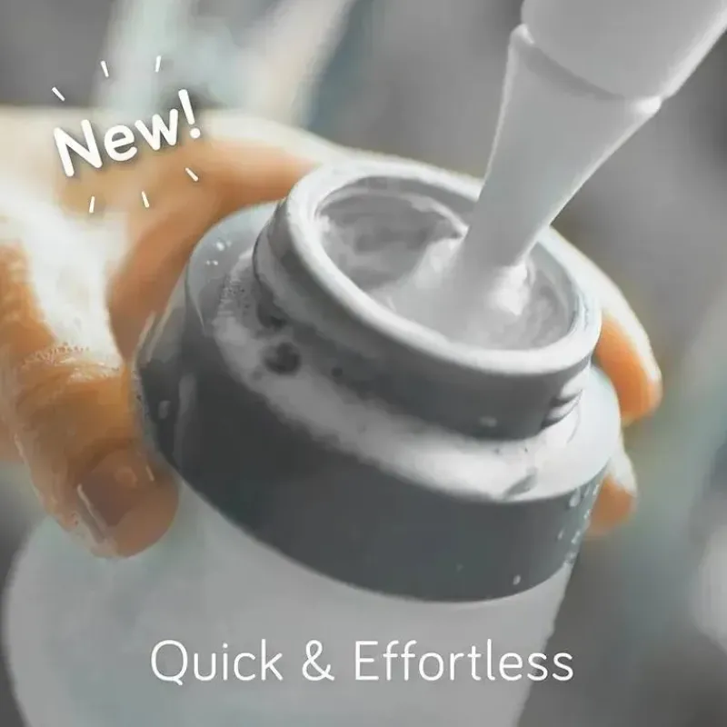 NanoBebe Cool Baby Products|Bottle Accessories*- E-Brush Baby Bottle Cleaner, Electric Bottle Cleaning Brush