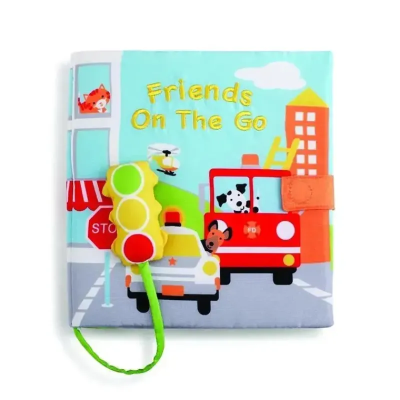 Demdaco Toys For 2 Year Old|Books, Music & Dvds*Nat & Jules Friends On The Go Book With Sound