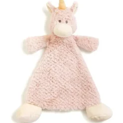 Demdaco Lovies, Security Blankets & Blankies*Nat & Jules Wendy Unicorn Rattle Baby Lovey | Blankie | Baby Security Blanket