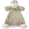 Demdaco Lovies, Security Blankets & Blankies*Nat and Jules Rattle Blankie, Meekie Monkey