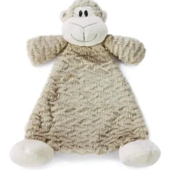 Demdaco Lovies, Security Blankets & Blankies*Nat and Jules Rattle Blankie, Meekie Monkey