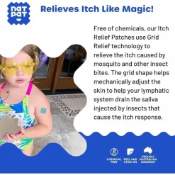 Natpat Cool Baby Products|Repellent*- Magicpatch | Natural Itch Relief | Bug Bite Relief Patches