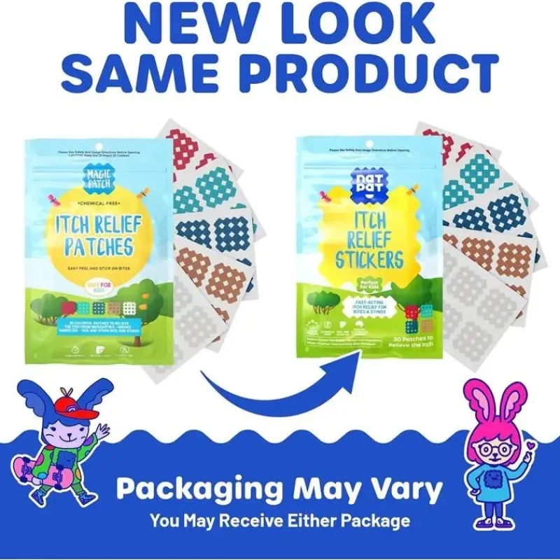 Natpat Cool Baby Products|Repellent*- Magicpatch | Natural Itch Relief | Bug Bite Relief Patches