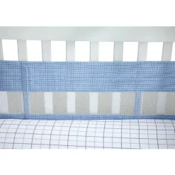 Nautica Bumpers, Liners & Skirts*William Secure-Me Crib Liner