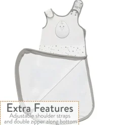 Nested Bean Swaddles & Wearable Blankets*- Zen Sack Classic, Solid Gray