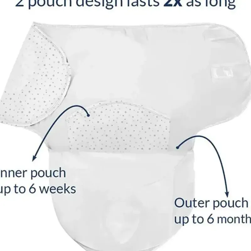 Nested Bean Swaddles & Wearable Blankets*- Zen Swaddle Classic Stardust Gray
