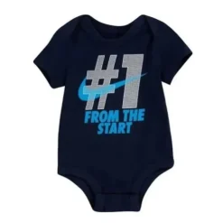 Nike Baby Athletic*Baby - Bodysuit Short Sleeve 1 From the Start, Midnight Navy