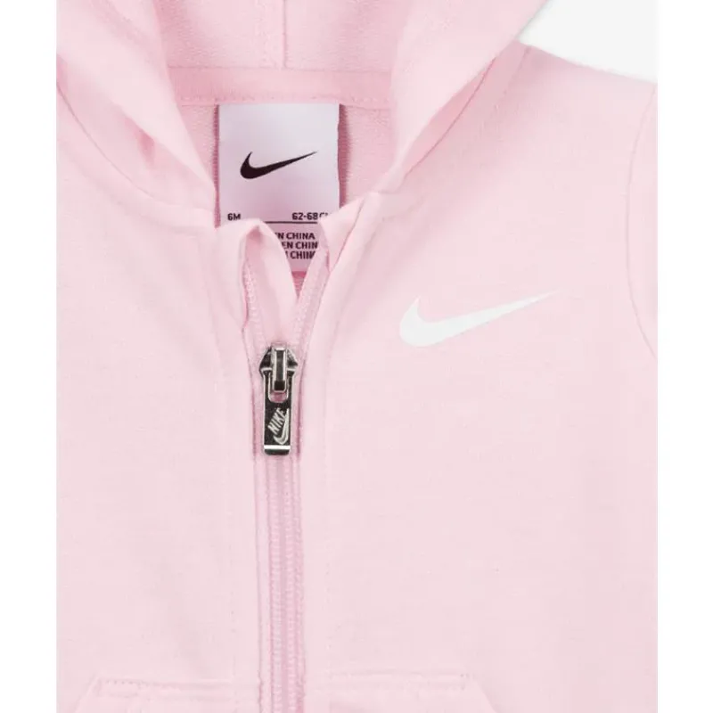 Haddad Baby One-Pieces*Nike Baby - Girl Footed Coverall Pink