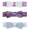 Haddad Baby Hair Accessories*Nike Baby - Lionfish Girls 3Pc Headbands, Purple