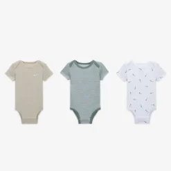 Haddad Baby Onesies & Bodysuits*Nike Baby - 3Pk Unisex Bodysuit Newborn Baby