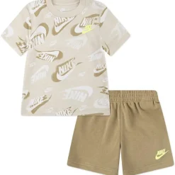 Haddad Baby Sets*Nike Baby - Toddler On The Move Printed Tee And French Terry Shorts Set