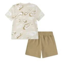 Haddad Baby Sets*Nike Baby - Toddler On The Move Printed Tee And French Terry Shorts Set