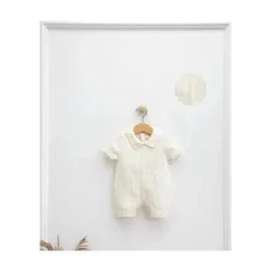 Nipperland Baby Sets*- Knitted Luxury Baby One Piece Cream