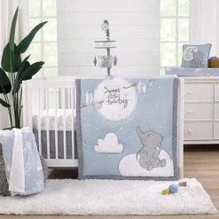 NoJo Crib & Bed Sheets*- Disney Dumbo Sweet Little Baby Fitted Crib Sheet