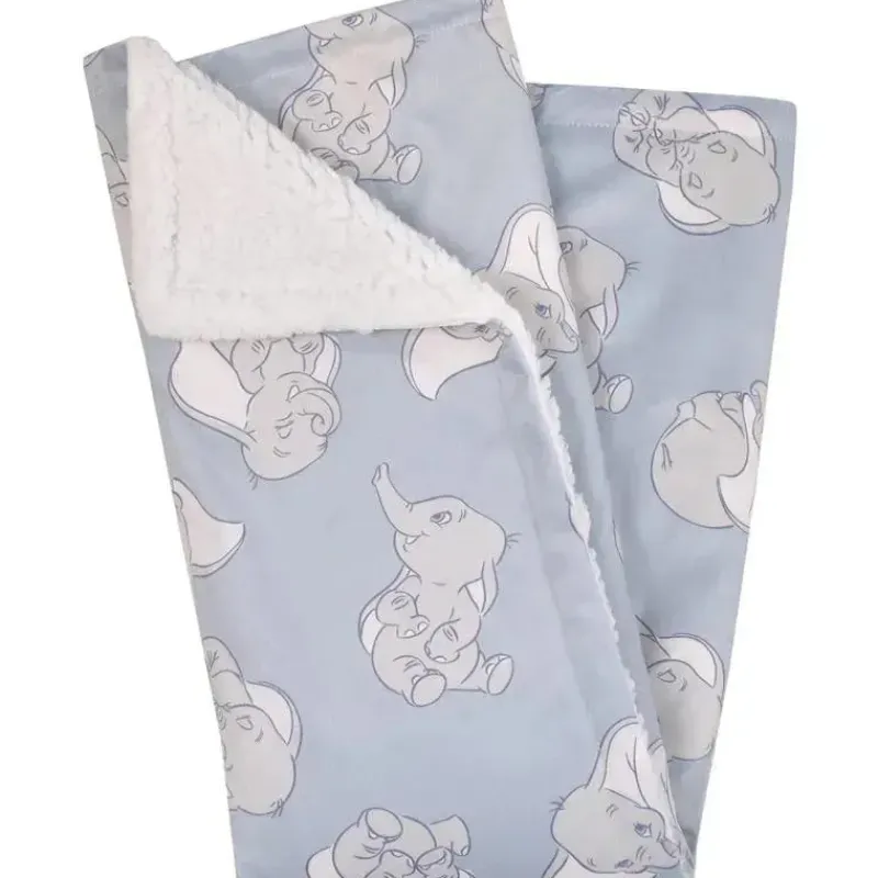 NoJo Blankets & Quilts*- Disney Dumbo Sweet Little Baby Super Soft Sherpa Baby Blanket