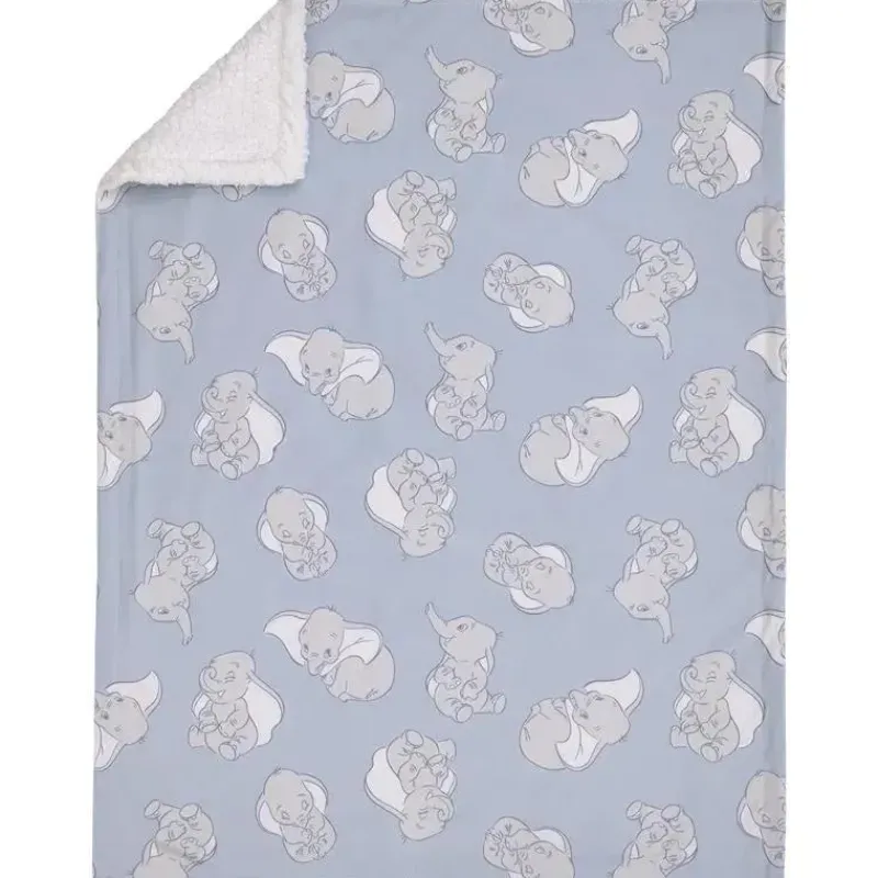 NoJo Blankets & Quilts*- Disney Dumbo Sweet Little Baby Super Soft Sherpa Baby Blanket