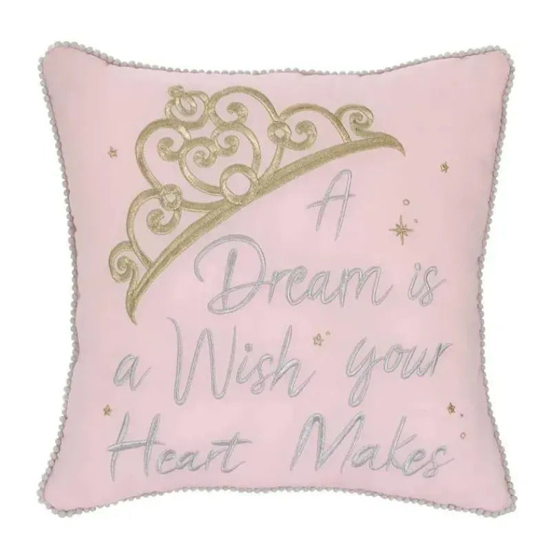 NoJo Disney Princess|Pillows & Head Support*- Disney Princess Enchanting Dreams Decorative Throw Pillow