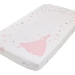NoJo Disney Princess|Crib & Bed Sheets*- Disney Princess Enchanting Dreams Fitted Crib Sheet