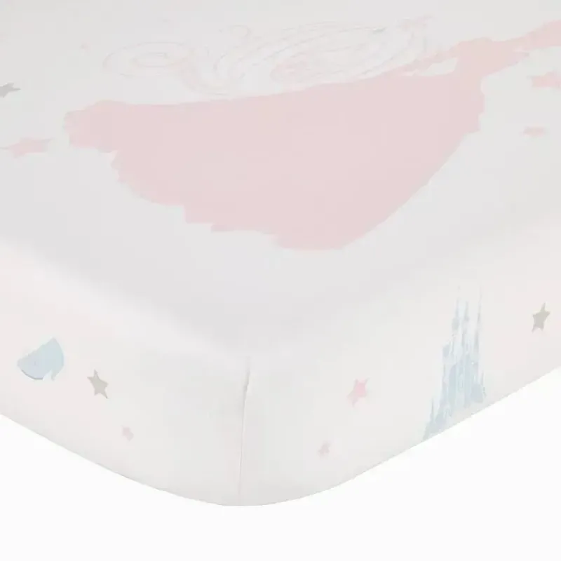 NoJo Disney Princess|Crib & Bed Sheets*- Disney Princess Enchanting Dreams Fitted Crib Sheet