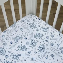 NoJo Toy Story|Crib & Bed Sheets*- Disney Toy Story Outta This World Fitted Crib Sheet