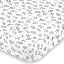 NoJo Crib & Bed Sheets*- Fitted Crib Sheet Sloth