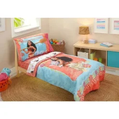NoJo Disney Princess|Bedding Sets*- 4Pk Disney Moana Toddler Bedding Set