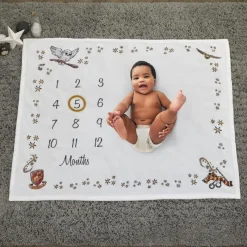 NoJo Baby Milestone*- Warner Brothers Harry Potter Magical Moments Milestone Blanket