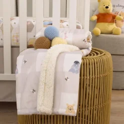 NoJo Blankets & Quilts*- Winnie The Pooh Hugs & Honeycombs Baby Blanket