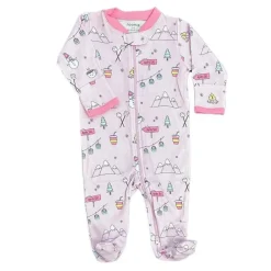 Noomie Baby Sleepwear*- Apres Ski Zipper Footie