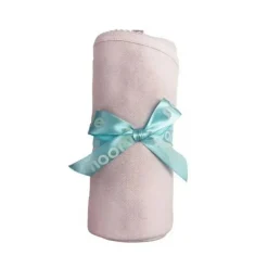 Noomie Blankets & Quilts*- Baby Blanket Pink Hearts Jacquard