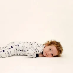 Noomie Baby Sleepwear*- Baby Boy Yachts Long Sleeve Pajama Set