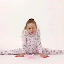 Noomie Baby Sleepwear*- Baby Girl Cake Shop Long Sleeve Pajama Set